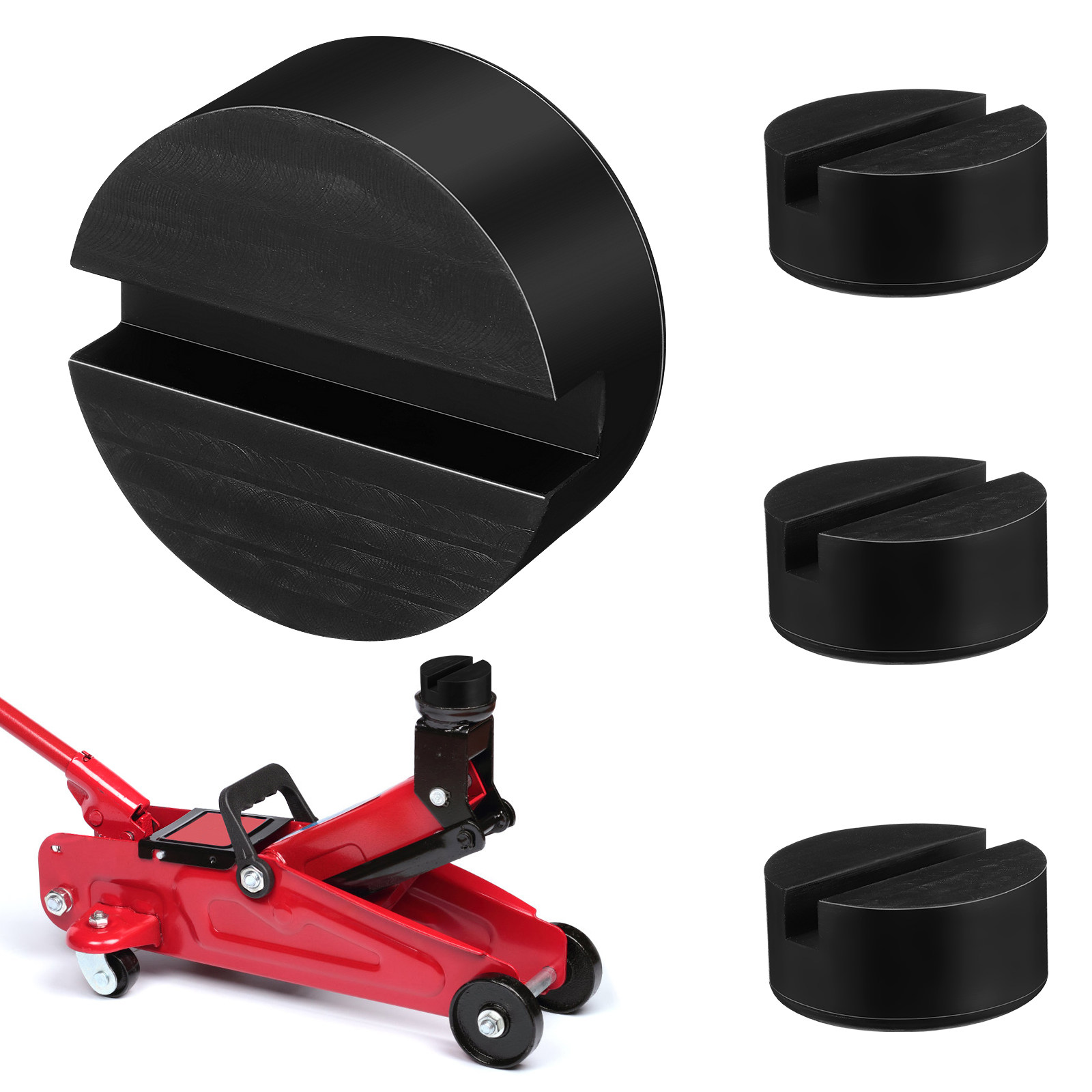 Car Jack - 4 szt. gumowych podkładek pod podnośnik,
