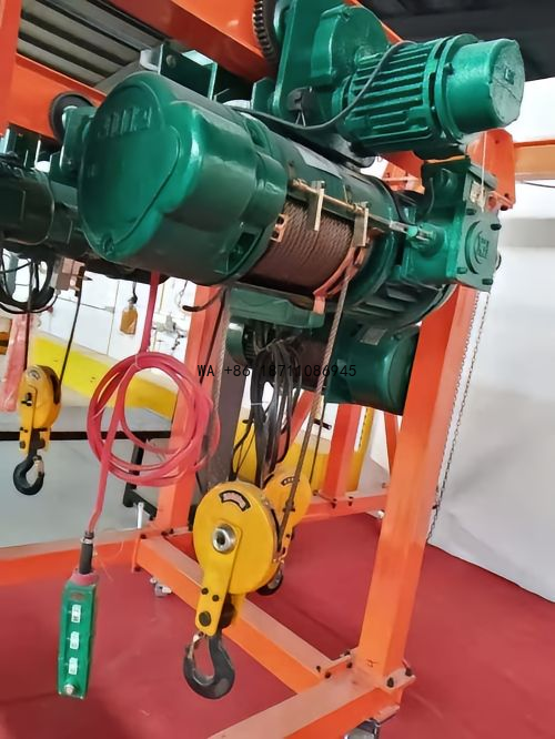 Car Jack - Elektryczny wciągnik linowy 5T ze stalową