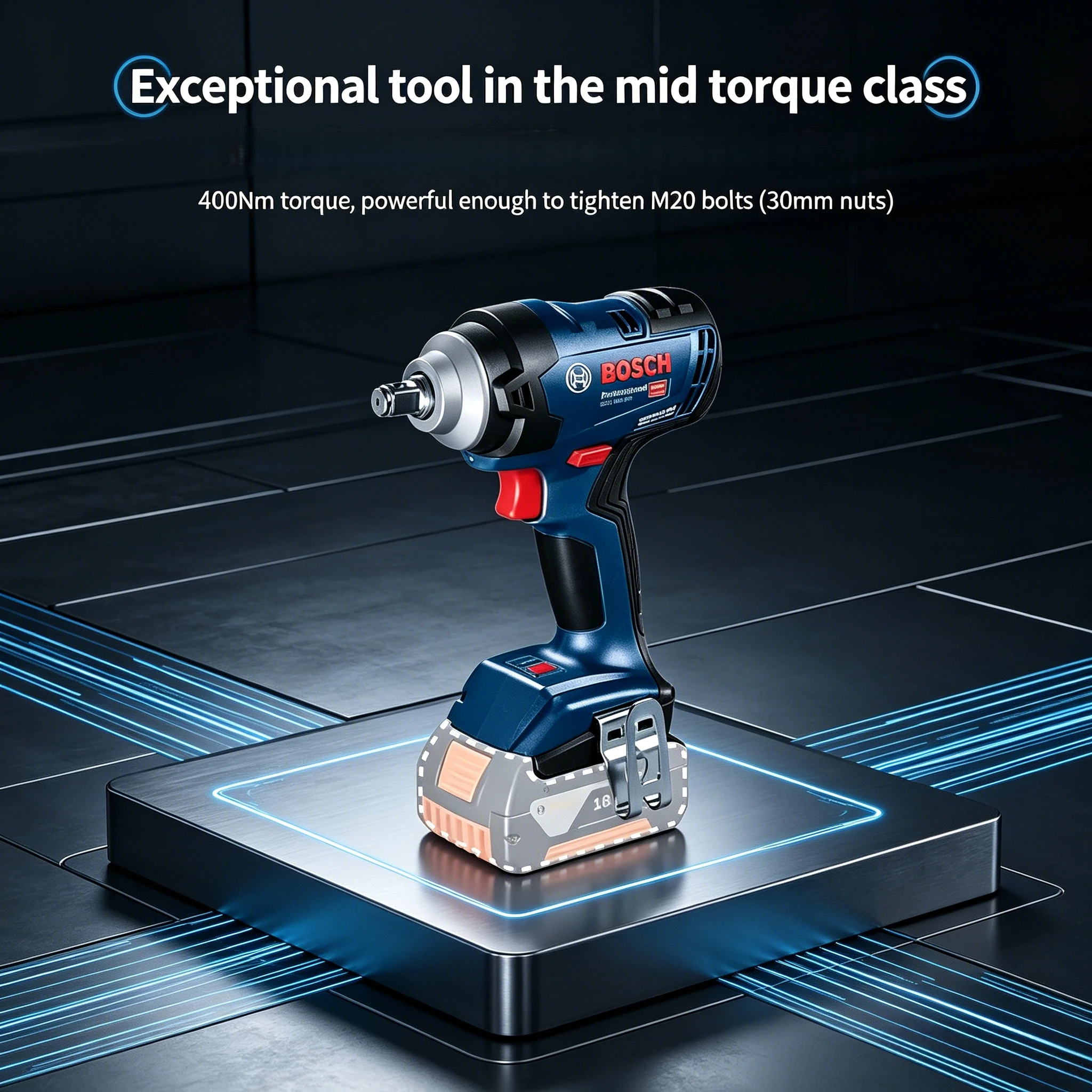 ‌ Bosch GDS 18V-400 18V Bezszc – Torque Wrench recenzja i cena