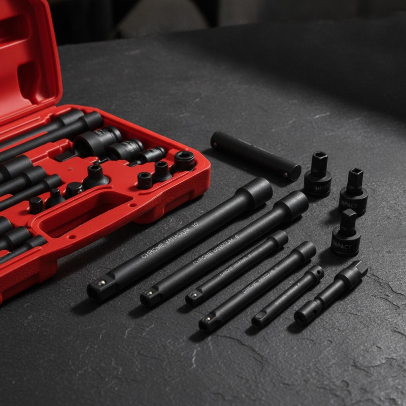 Zestaw kluczy udarowych 18-czę – Automotive Tools recenzja i cena